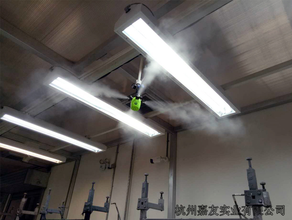 吉利喷涂车间加湿案例1